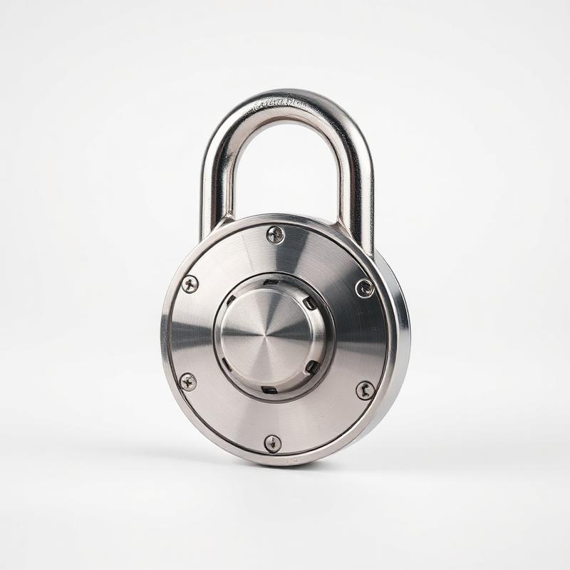 Industrial High-Security Brass Padlock
